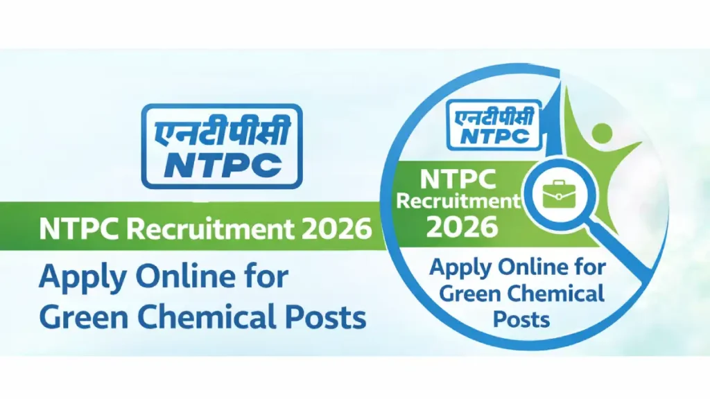 NTPC Recruitment 2026 notification for Senior Manager and Engineer Green Chemical posts apply online before 16 March 2026