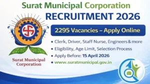 Surat Municipal Corporation Recruitment 2026 &ndash; 2295 Vacancies Apply Online