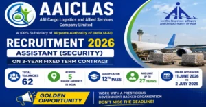 AAICLAS Recruitment 2026 &ndash; Apply Online for 62 Assistant Security Posts