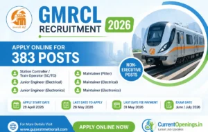 GMRCL Recruitment 2026 Apply Online for 383 Posts