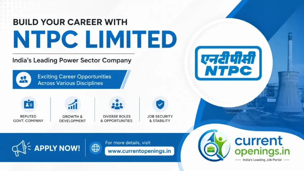 NTPC Assistant Chemist Trainee Recruitment 2026 Notification